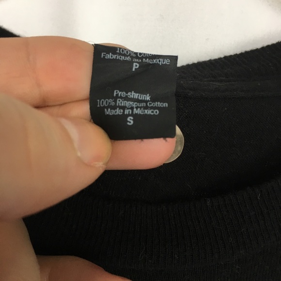 Pvris black cotton graphic band tee S - Picture 5 of 5